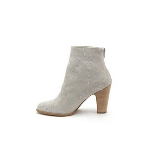Matisse Embroidered Suede Booties